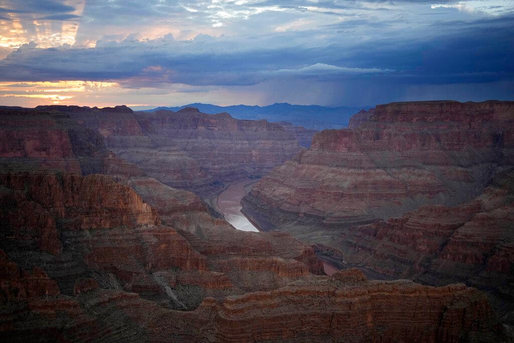Colorado River as it flows through the Grand Canyon