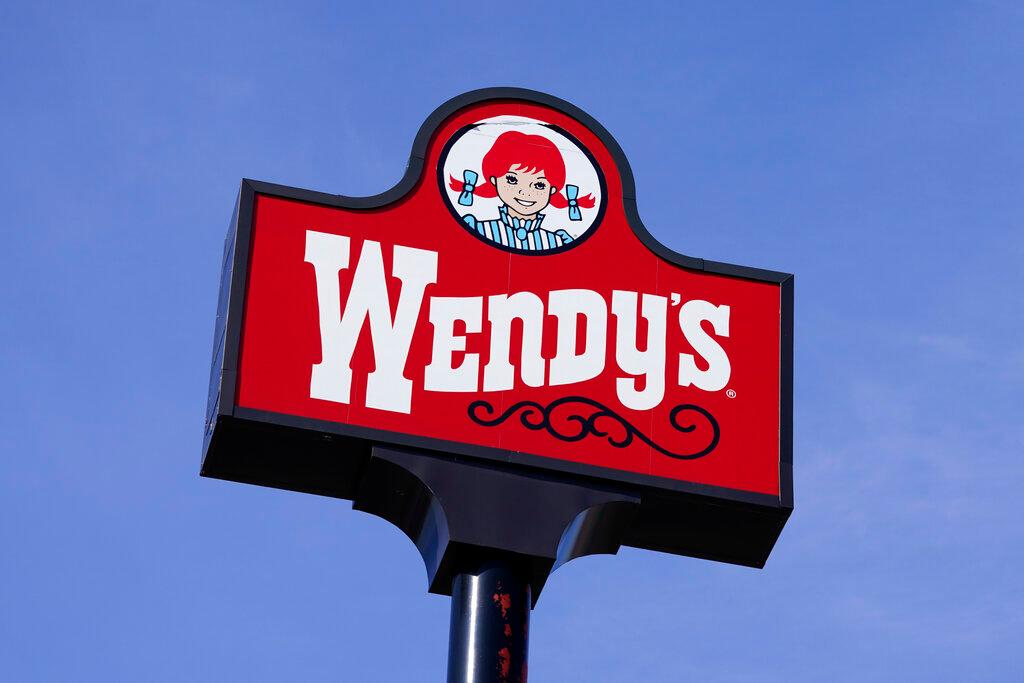Display of large billboard with  logo