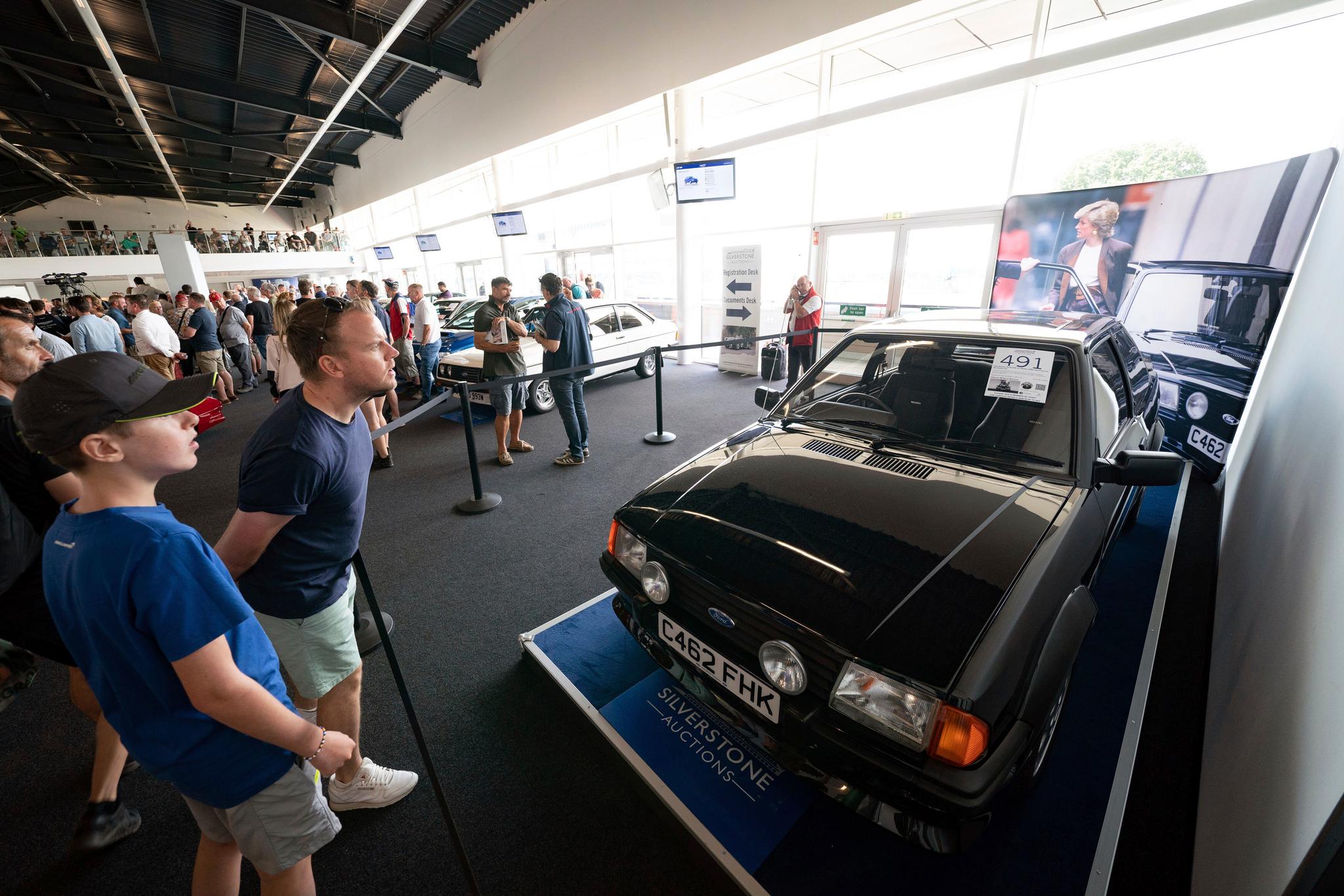 Princess Diana's car sold at auction