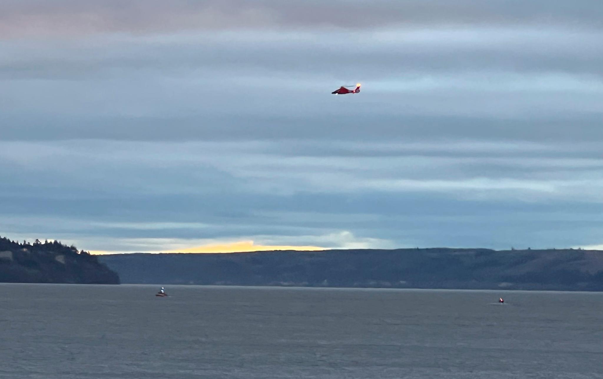 Floatboat crash in Puget Sound