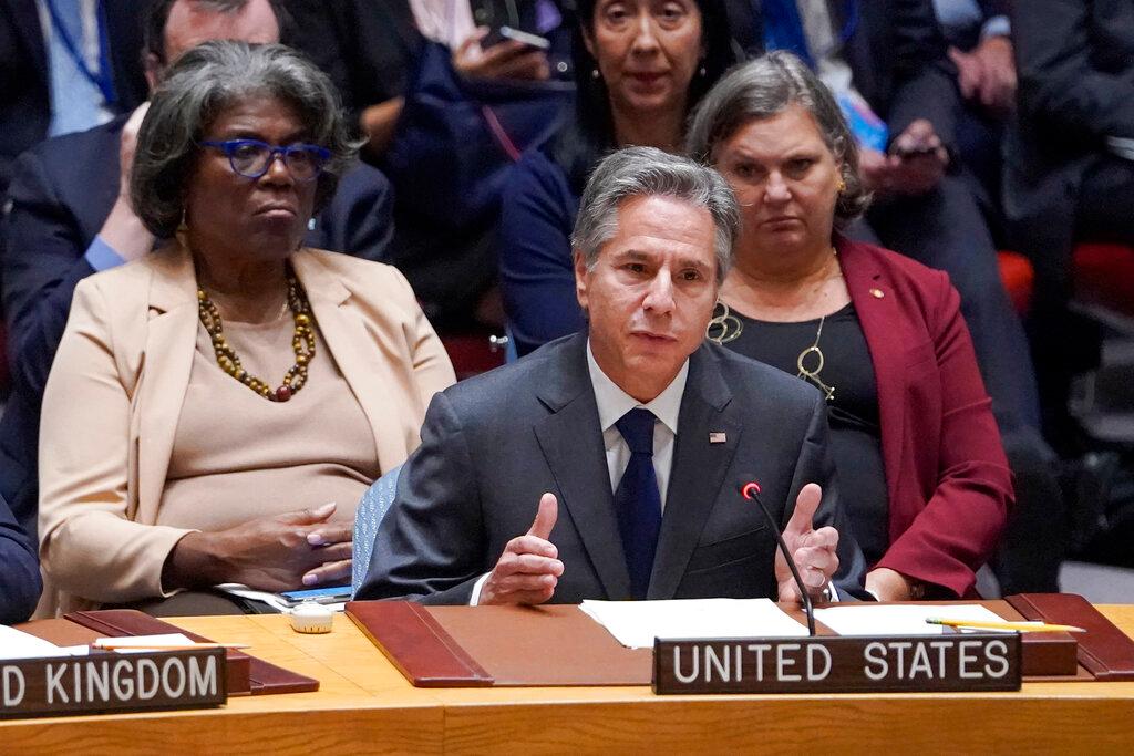 United States' Secretary of State Antony Blinken 