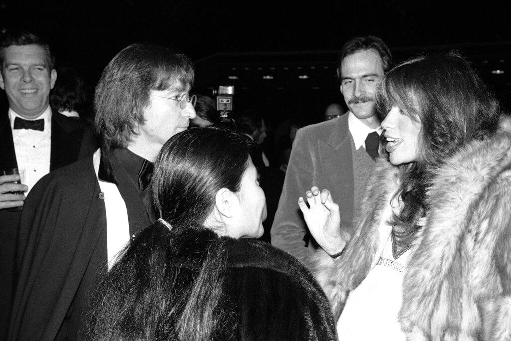 John Lennon, Yoko, James Taylor, Carly Simon (1977)