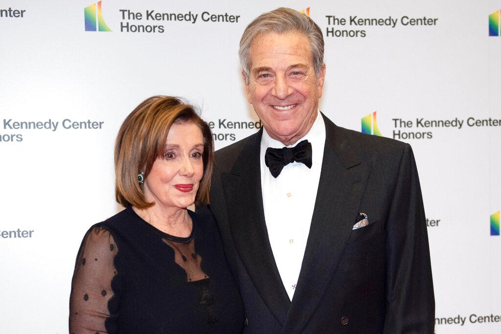 Speaker of the House Nancy Pelosi, D-Calif., and her husband, Paul Pelosi