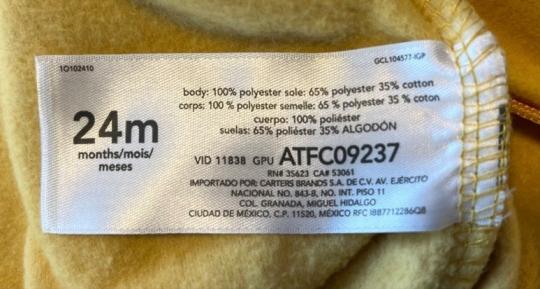 recalled pajamas