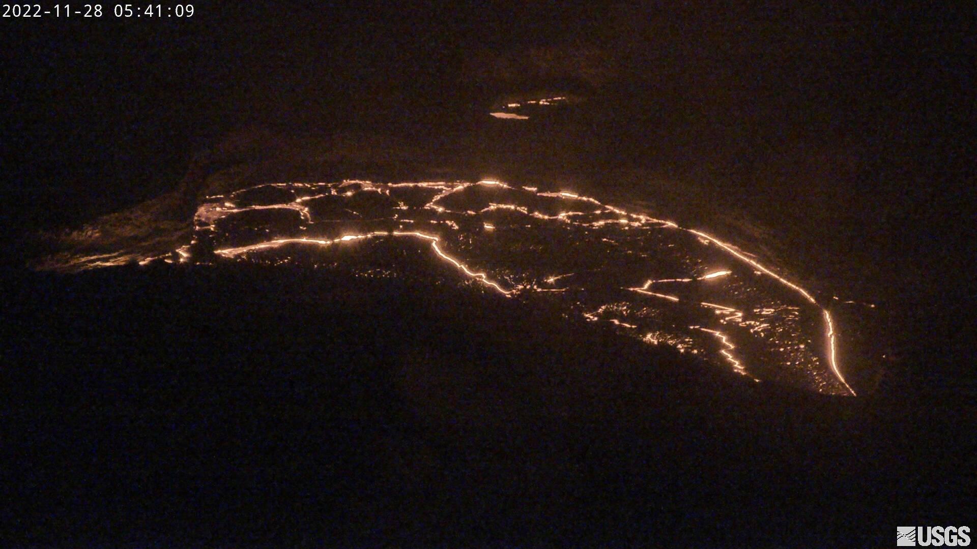 Lava Flow on Mauna Loa