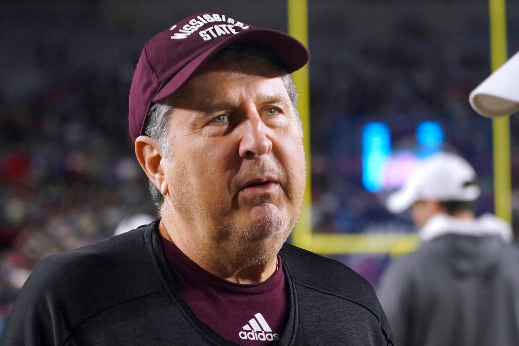 Mississippi State coach Mike Leach