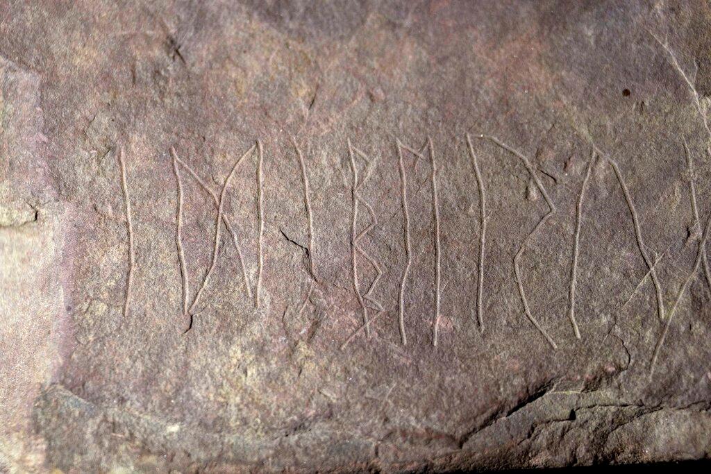 runestone found at Tyrifjorden, Norway