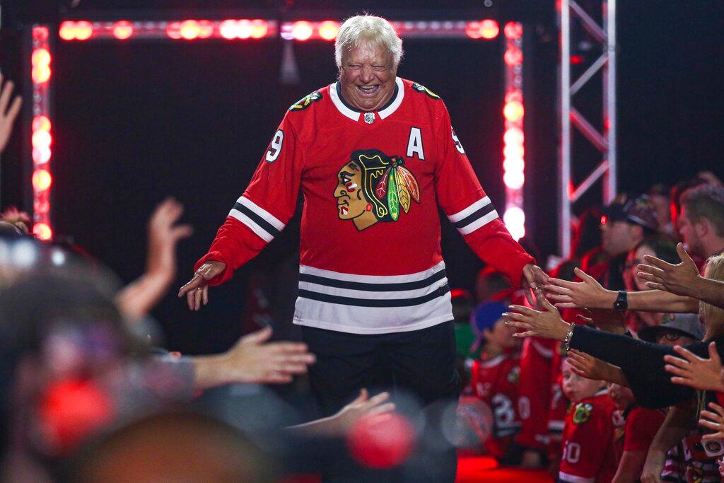 Former Chicago Blackhawks player Bobby Hull 
