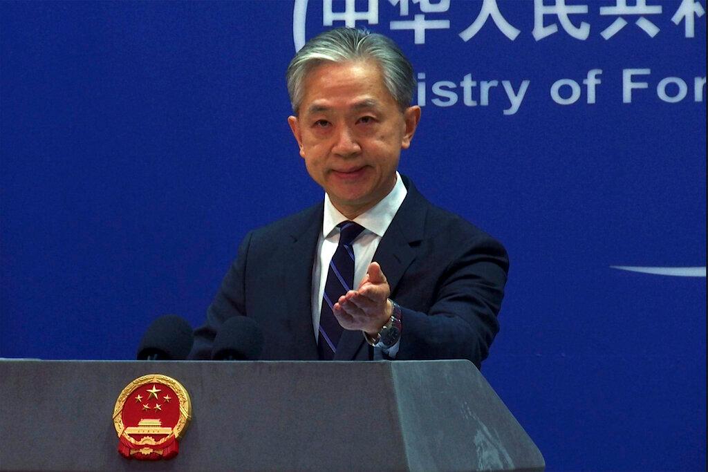 Chinese Foreign Ministry spokesperson Wang Wenbin
