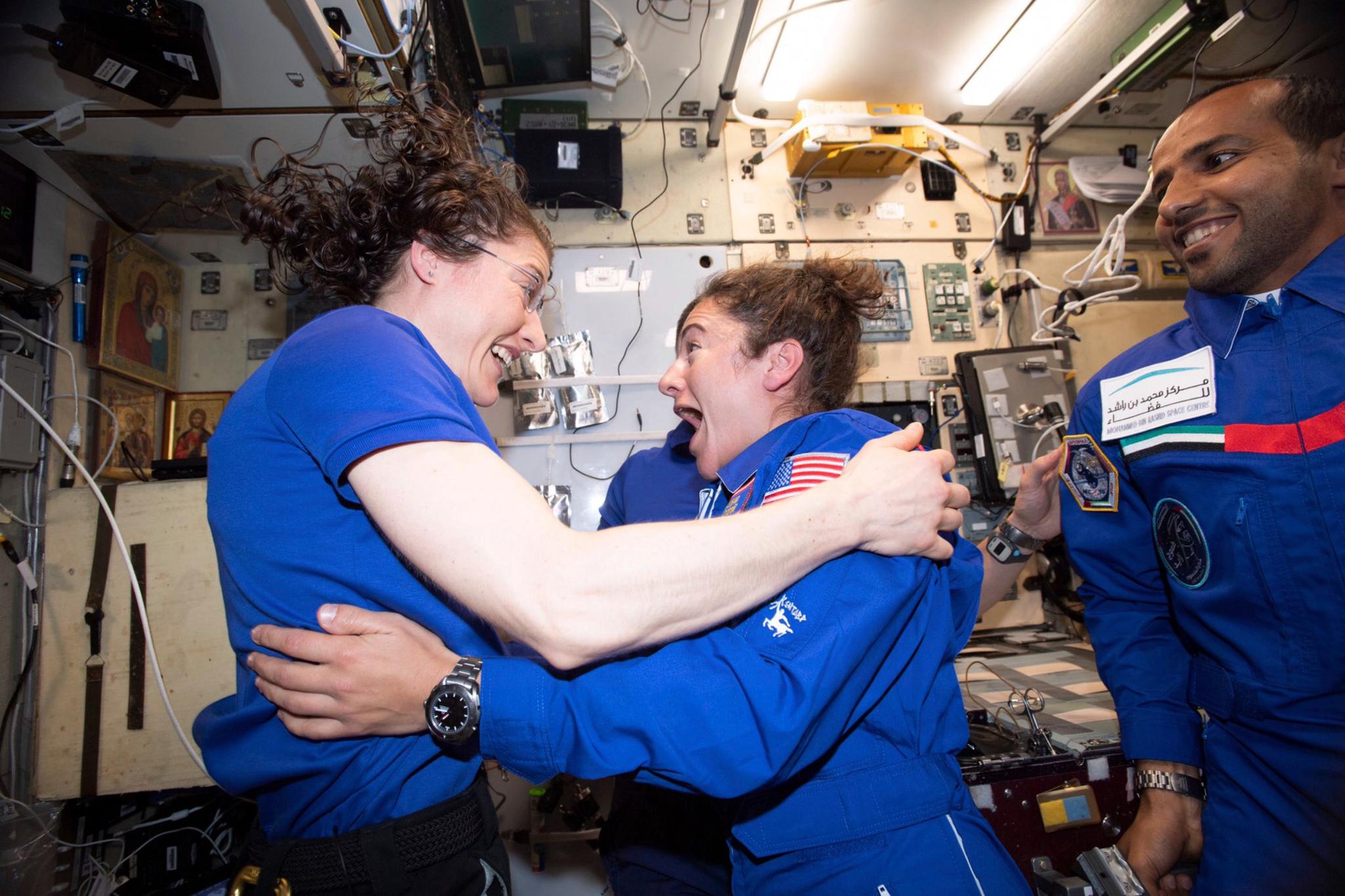 First all female spacewalk set