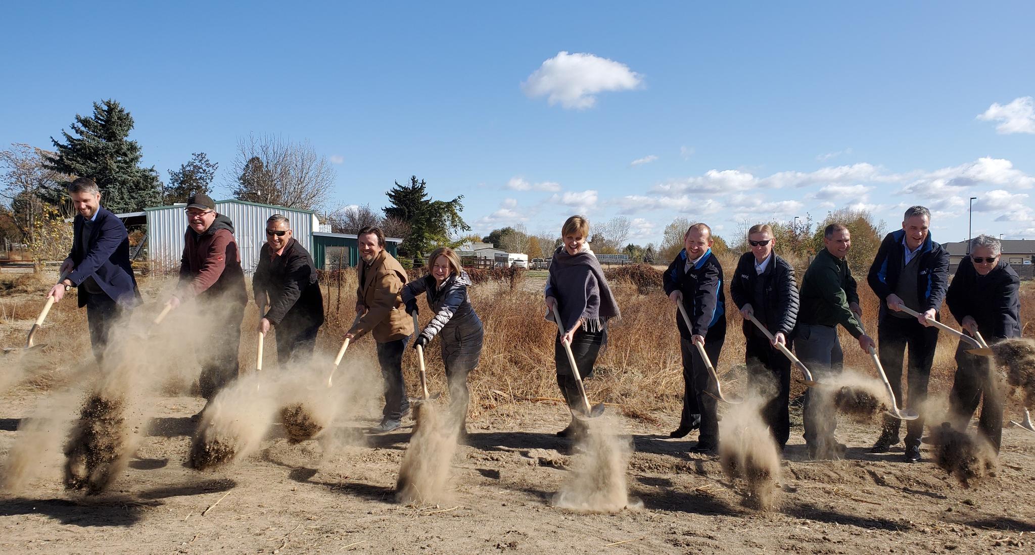 MAF breaks ground