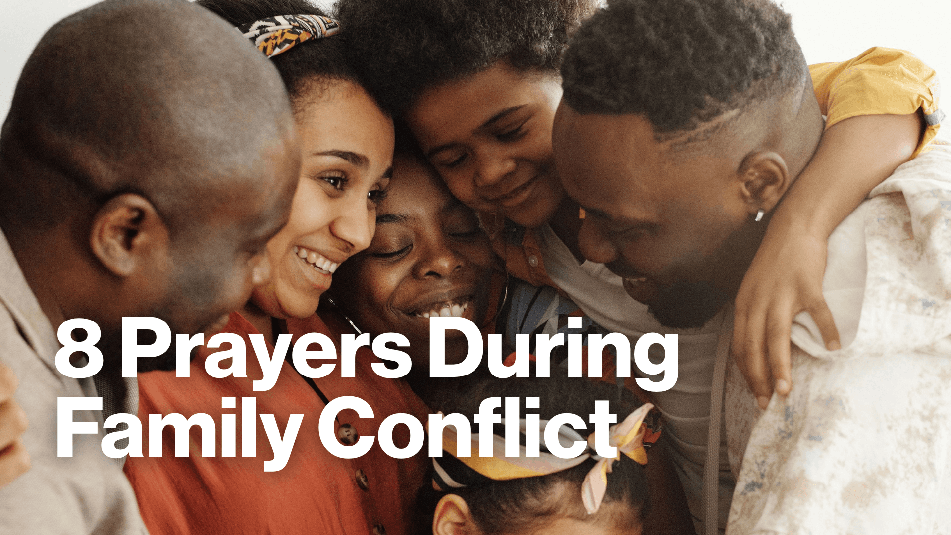 8 Prayers During Family Conflict Image