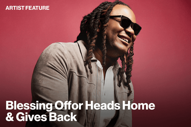 Artist Feature: Blessing Offor Heads Home and Gives Back