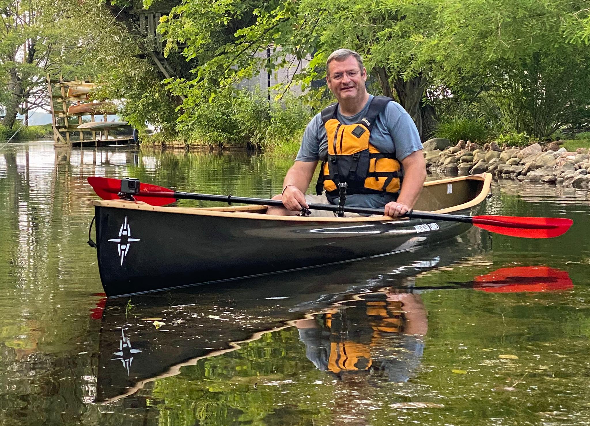 “All I want is to enjoy paddling and help others have fun and enjoy it too.”  