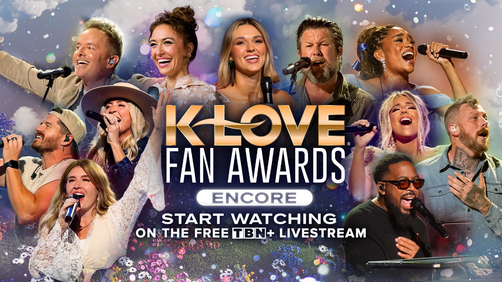 Start Watching the K-LOVE Fan Awards Encore on the free TBN plus livestream
