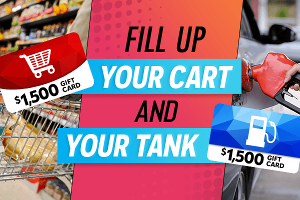 Fill Up Your Cart & Tank