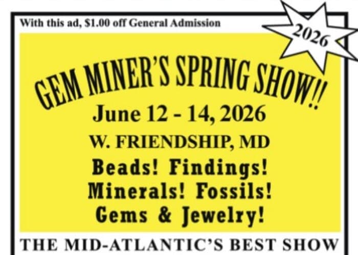 Gem Miner's Spring Show