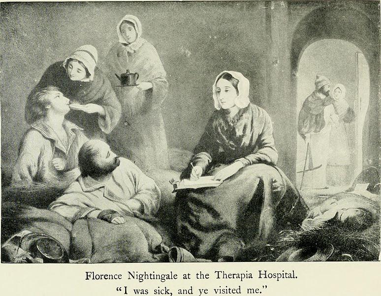Florence Nightingale at Hospital 