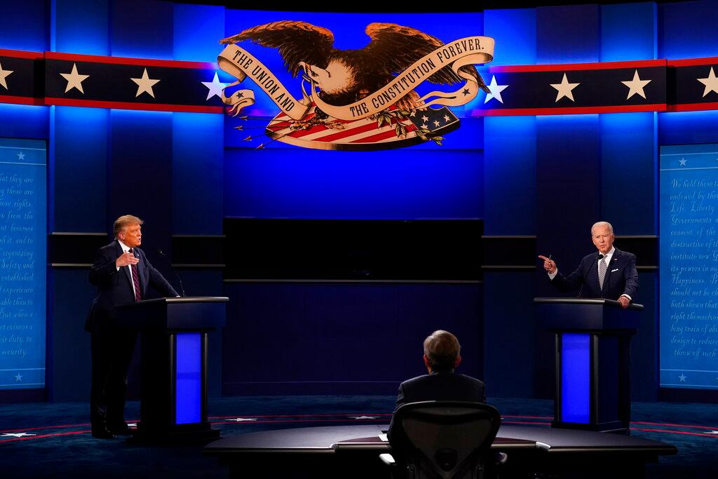 President Trump, Former VP Biden face off in first presidential debate