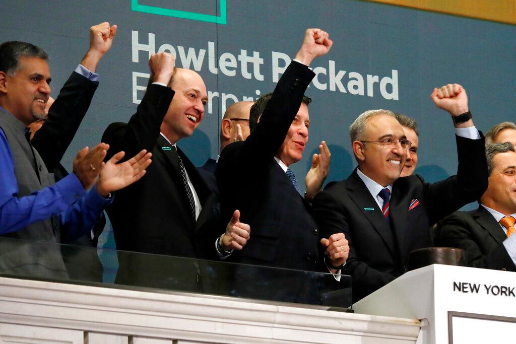 Hewlett Packard at NYSE 