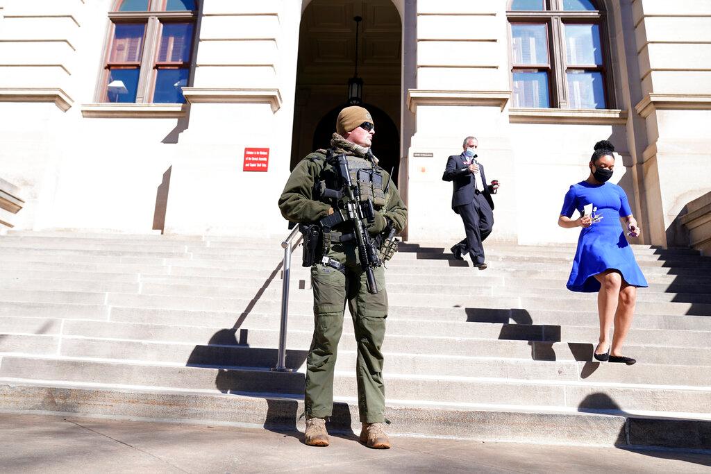 national guard at state capitol
