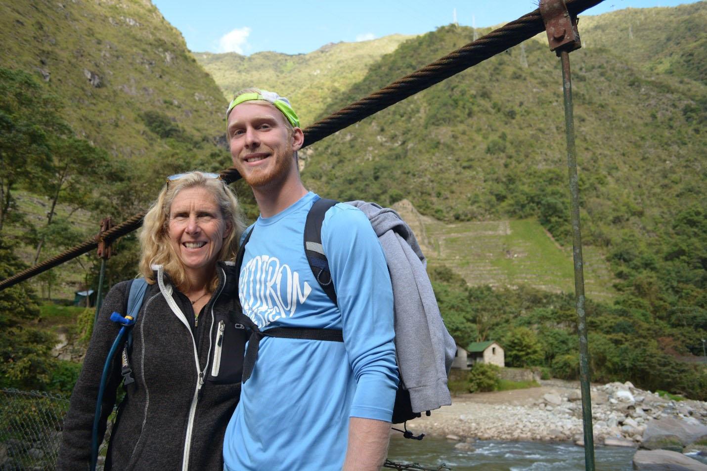 Karin and Justin Daun, a mother and son, hiked to Machu Picchu after a mission trip in Peru in 2017. The two returned to Peru for mission trips in 2018 and 2019 and hope to return in 2021.
