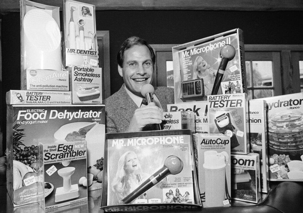 Ron Popeil and his gadgets 
