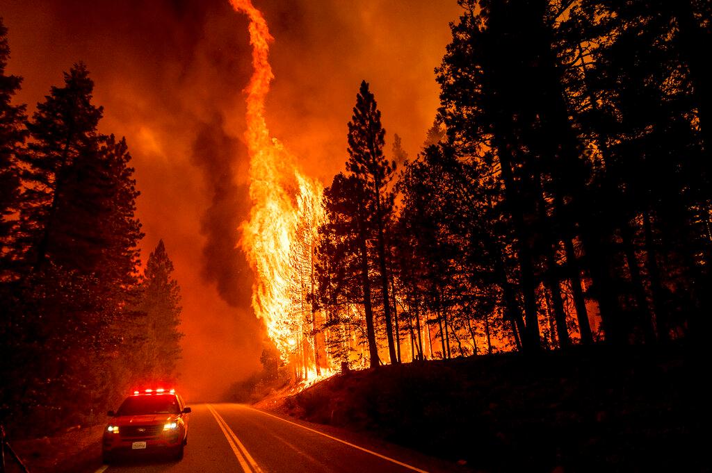 Dixie Fire in California 