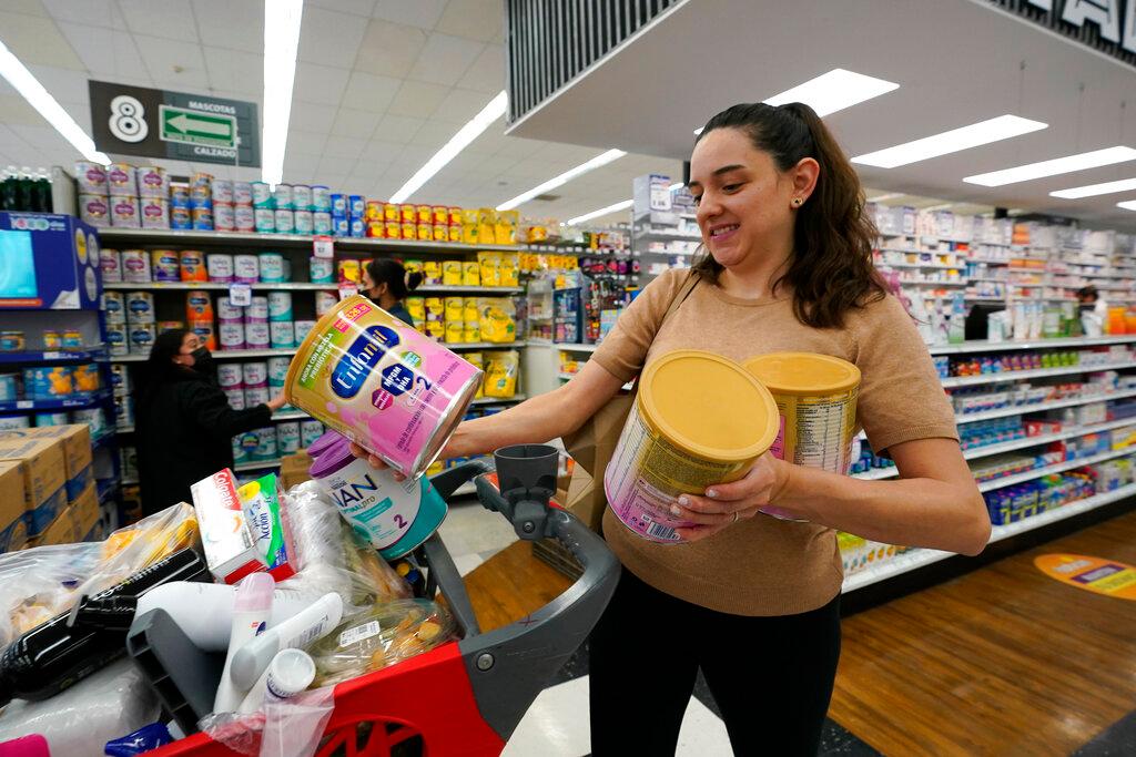 As the baby formula shortage continues in the United States, some parents are opting to cross the border into Mexico, where the shelves are still stocked with options to feed their babies.