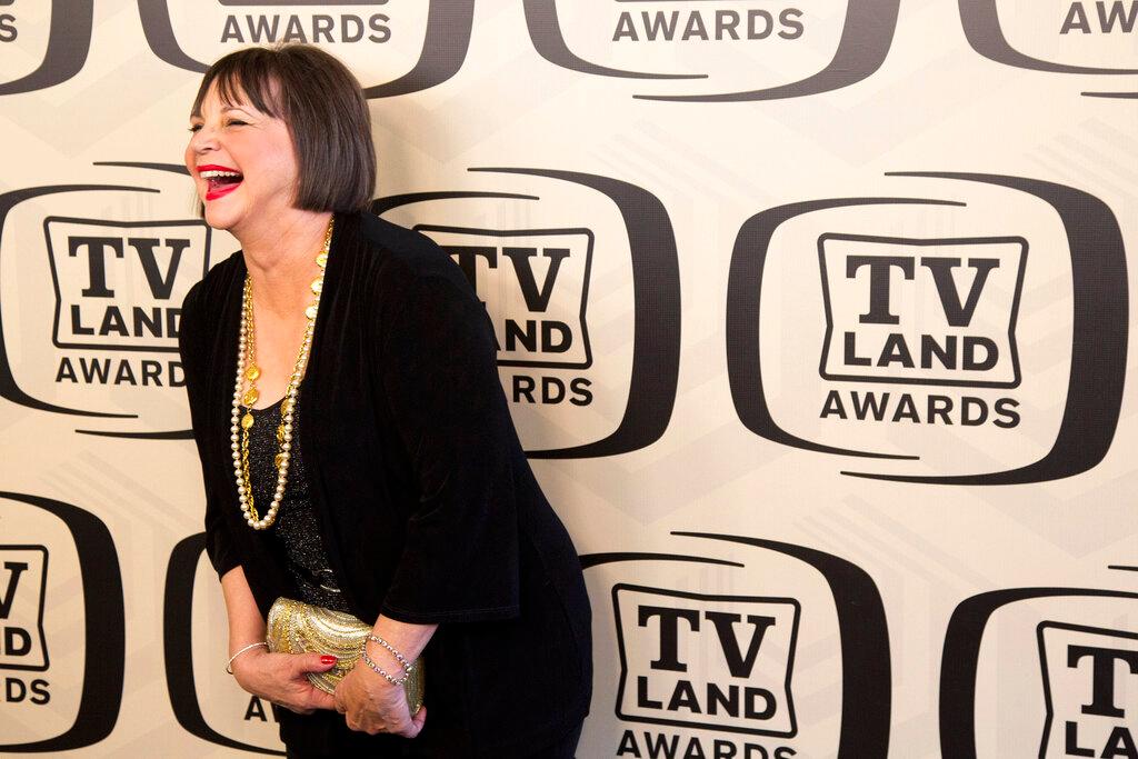 Cindy Williams arrives to the TV Land Awards 10th Anniversary in New York on April 14, 2012