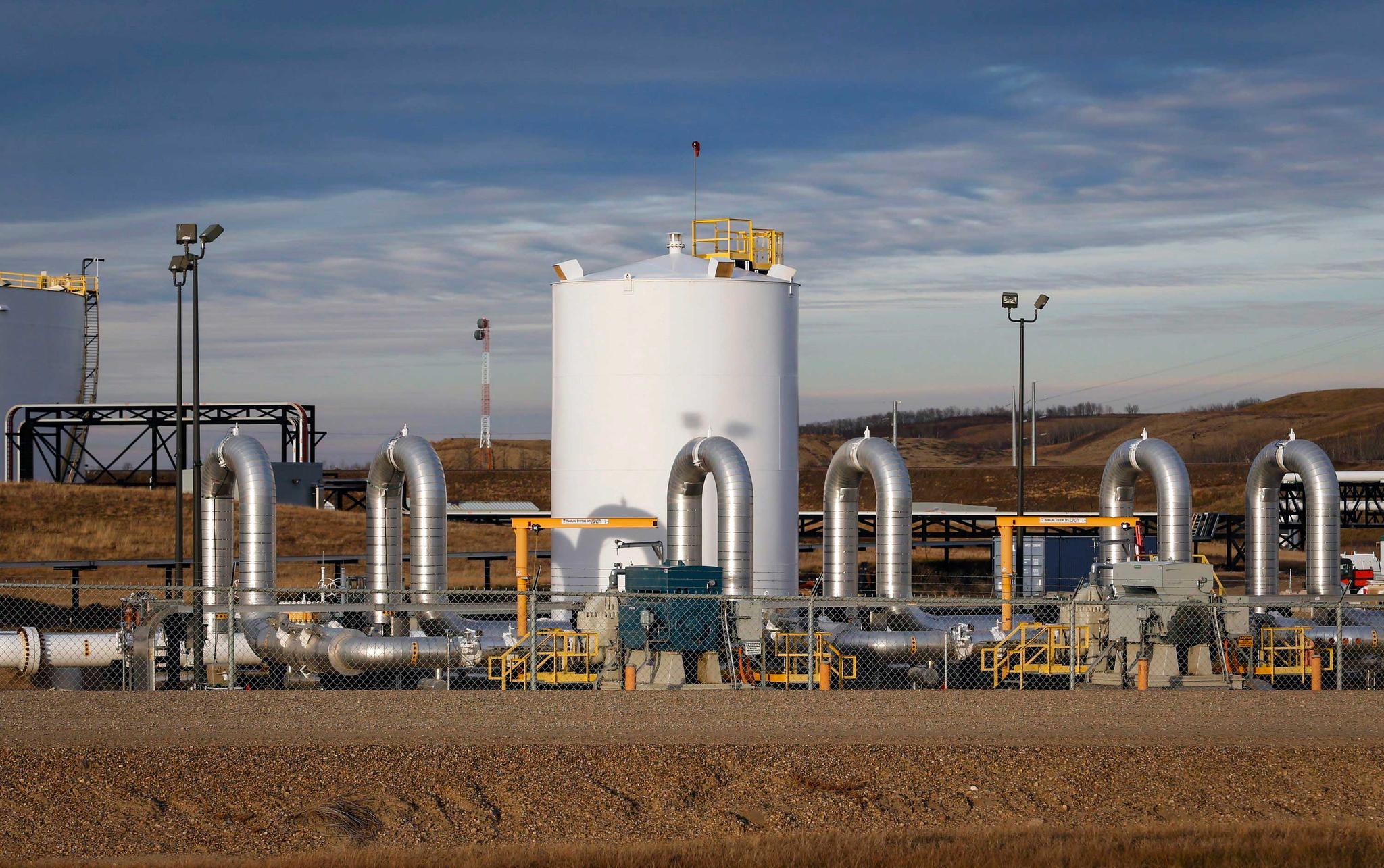 TC Energy's Keystone pipeline facility in Canada
